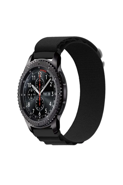 KRETON KRETON Samsung Gear S3 Frontier Uyumlu Kordon Alpine Loop Döngü Spor Kayış - Resim 5