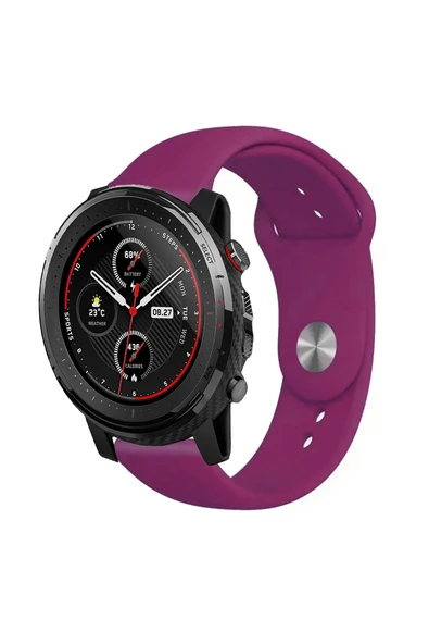 KRETON KRETON Amazfit 3 Stratos Ile Uyumlu Yumuşak Dokulu Silikon Kordon Kayış ürün görseli