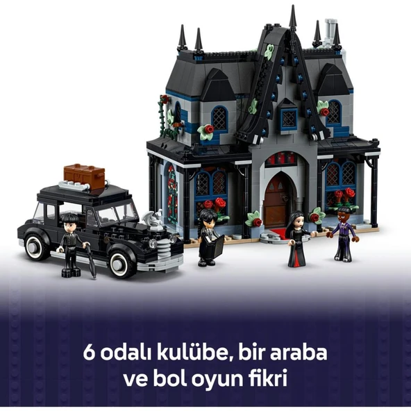LEGO 76786 Wednesday Morticia’nın Evi - Resim 5
