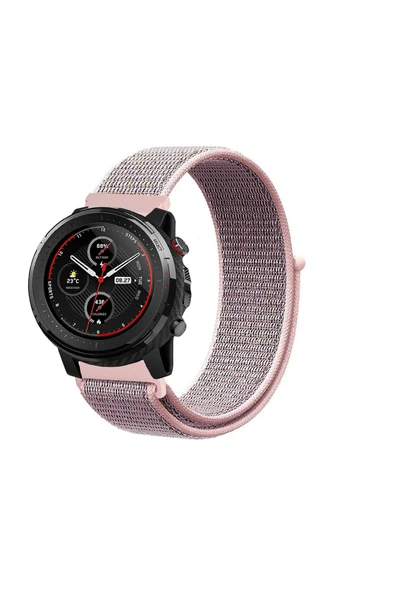 KRETON KRETON Amazfit 3 Stratos Uyumlu Spor Kumaş Desenli Cırt Cırtlı Kordon Kayış - Resim 9