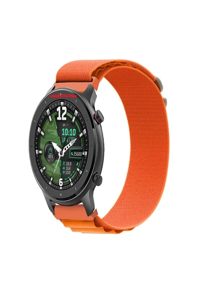 KRETON KRETON Amazfit GTR 47mm Uyumlu Kordon Alpine Loop Döngü Spor Kayış - Resim 2