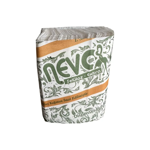 Nevo 3 Katlı Masaüstü Dispenser Peçete - 3 Kat - 21x24 Cm. - 200 Adetlik 18 Paket / Koli - Resim 3