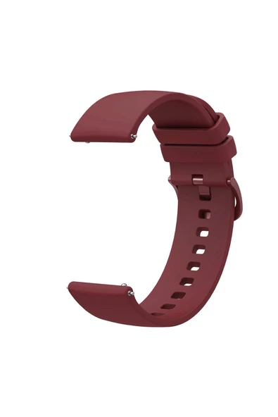 KRETON KRETON Amazfit Zeppe ile Uyumlu Kordon Yumuşak Dokulu Soft Renk Tokalı Silikon Kayış - Resim 10