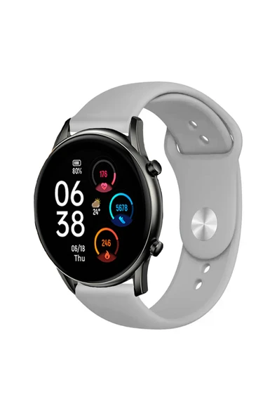 KRETON KRETON Haylou Rt Ls05s Ile Uyumlu Yumuşak Dokulu Silikon Kordon Kayış - Resim 6