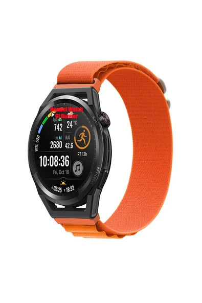KRETON KRETON Huawei Watch Gt Runner Uyumlu Kordon Alpine Loop Döngü Spor Kayış - Resim 2