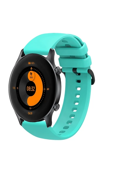 KRETON KRETON Haylou RS3 LS04 Uyumlu Kordon Yumuşak Dokulu Soft Renk Tokalı Silikon Kayış - Resim 10