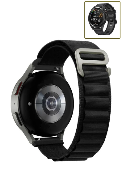 KRETON KRETON Huawei Watch Gt Runner Uyumlu Kordon Alpine Loop Döngü Spor Kayış - Resim 12