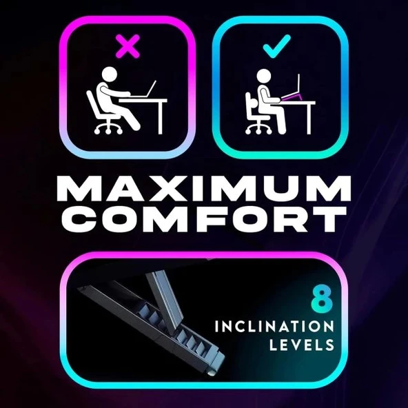 KLIM Mistral Dizüstü Bilgisayar Soğutma Pedi - Resim 6