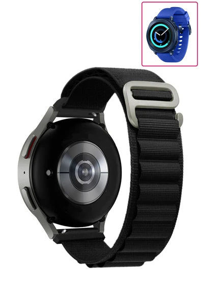 KRETON KRETON Samsung Gear Sport Uyumlu Kordon Alpine Loop Döngü Spor Kayış - Resim 6