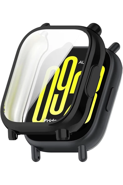 KRETON KRETON Redmi Watch 5 Active ile Uyumlu Kasa Ve Ekran Koruyucu 360 Tam Koruma Silikon Kılıf ürün görseli