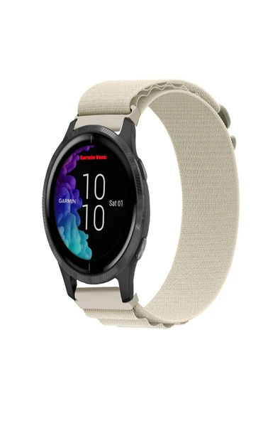 KRETON KRETON Garmin Venu Uyumlu Kordon Alpine Loop Döngü Spor Kayış - Resim 9