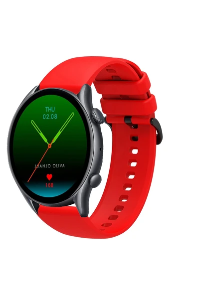 KRETON KRETON Amazfit GTR3-GTR3 PRO Uyumlu Kordon Yumuşak Dokulu Soft Renk Tokalı Silikon Kayış ürün görseli 1