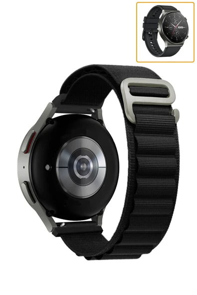 KRETON KRETON Huawei Watch Gt2 Pro Uyumlu Kordon Alpine Loop Döngü Spor Kayış - Resim 3