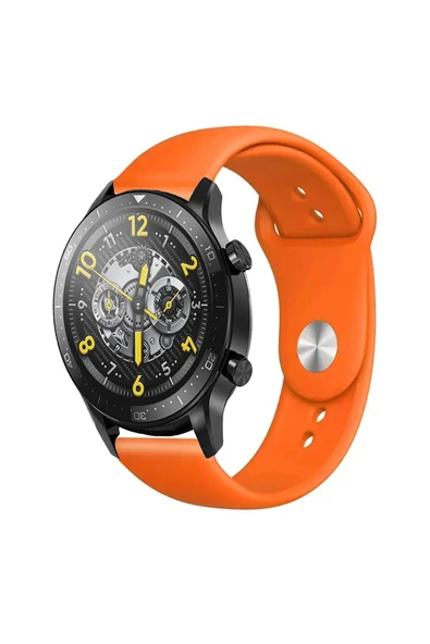 KRETON KRETON Realme Watch S Ve S Pro Ile Uyumlu Yumuşak Dokulu Silikon Kordon Kayış - Resim 3