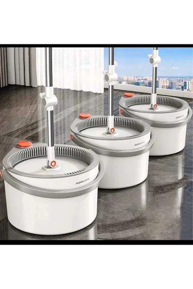 Clean Pro Temizlik Seti Kirli ve Temiz Suyu Ayıran Akıllı Mop & Kova Sistemi - Resim 2