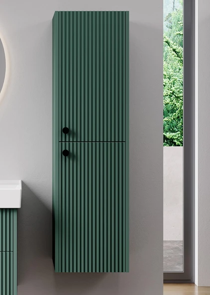 Denko Marsilya 40 cm (Beyoğlu Yeşil) Banyo Çamaşır Boy Dolabı ürün görseli