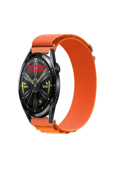 KRETON KRETON Huawei Watch Gt3 46mm Uyumlu Kordon Alpine Loop Döngü Spor Kayış - Resim 5