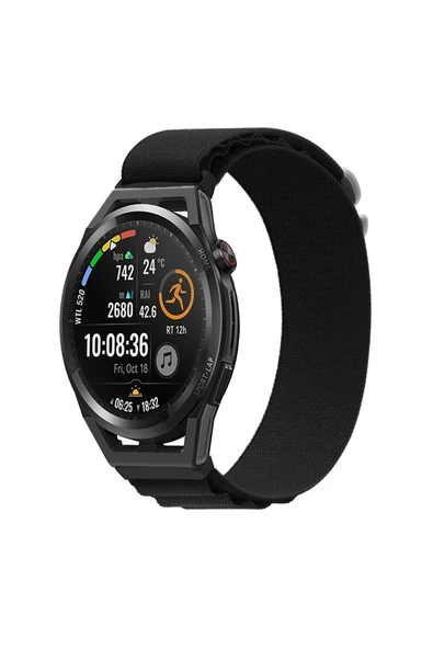KRETON KRETON Huawei Watch Gt Runner Uyumlu Kordon Alpine Loop Döngü Spor Kayış - Resim 10