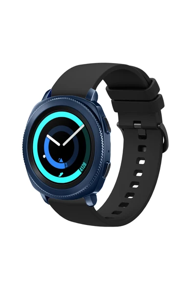 KRETON KRETON Samsung Gear Sport Uyumlu Kordon Yumuşak Dokulu Soft Renk Tokalı Silikon Kayış - Resim 11