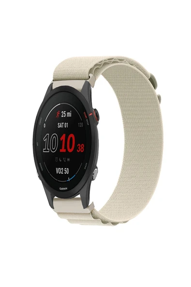 KRETON KRETON Garmin VivoMove Luxe , Style , HR Uyumlu Kordon Alpine Loop Döngü Spor Kayış - Resim 4