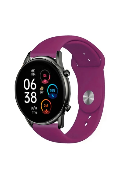 KRETON KRETON Haylou Rt Ls05s Ile Uyumlu Yumuşak Dokulu Silikon Kordon Kayış - Resim 3