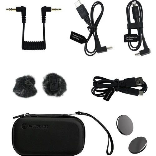 Hollyland Lark Max Duo Iki Kişilik Kablosuz Mikrofon Seti - Resim 5