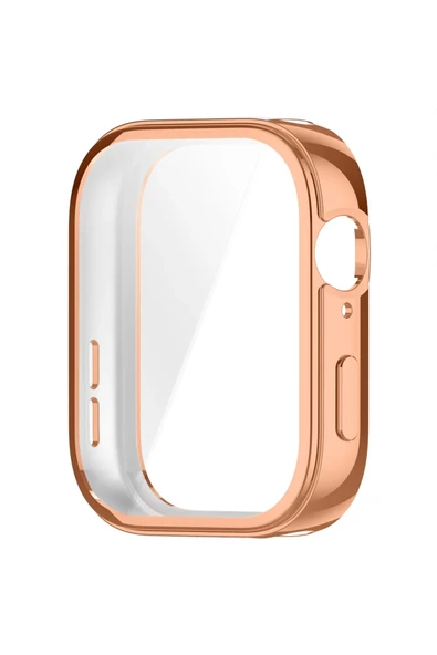 KRETON KRETON Huawei Watch Fit 3 ile Uyumlu Kasa ve Ekran Koruyucu 360 Tam Koruma Silikon Kılıf - Resim 3