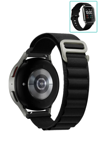 KRETON KRETON Haylou LS02 Uyumlu Kordon Alpine Loop Döngü Spor Kayış - Resim 4