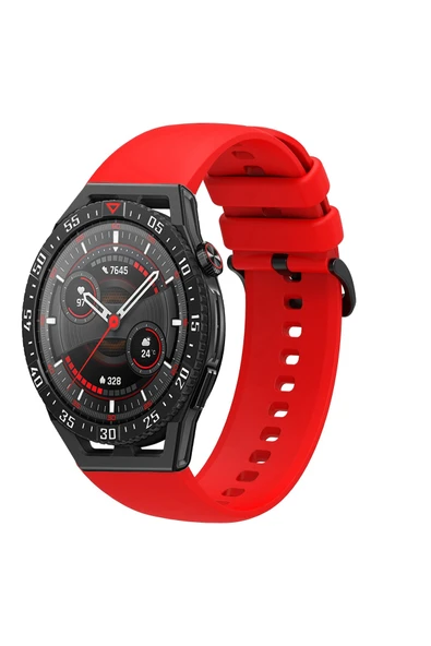 KRETON KRETON Huawei Watch Gt3 SE Uyumlu Kordon Yumuşak Dokulu Soft Renk Tokalı Silikon Kayış - Resim 6