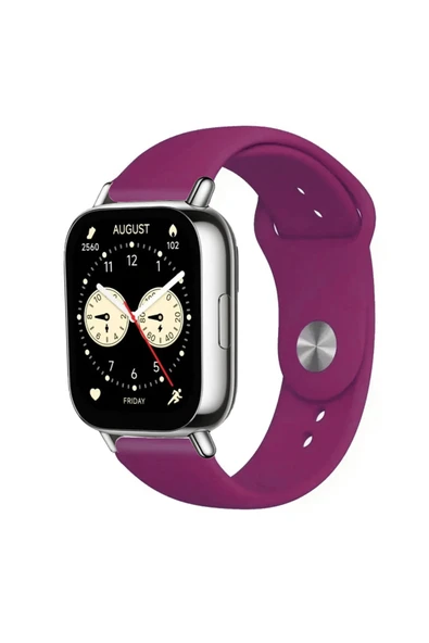 KRETON KRETON Xiaomi Redmi Watch 5 Active Ile Uyumlu Yumuşak Dokulu Silikon Kordon Kayış - Resim 6