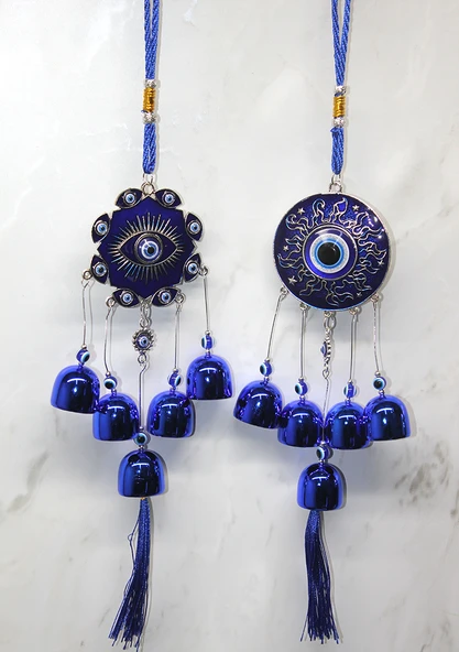 Metal Nazar Boncuğu Çan Model 10 ürün görseli 1