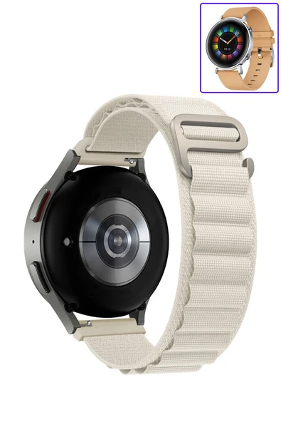 KRETON KRETON Huawei Watch Gt2 42mm Uyumlu Kordon Alpine Loop Döngü Spor Kayış - Resim 4
