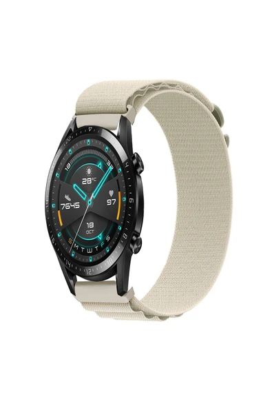 KRETON KRETON Huawei Watch Gt2 46mm Uyumlu Kordon Alpine Loop Döngü Spor Kayış - Resim 4