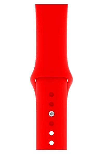KRETON KRETON Apple Watch Serisi 1 2 3 4 5 6 7 Se 8 Uyumlu Kordon 38mm/40mm/41mm Jel Silikon Spor Kayış - Resim 9