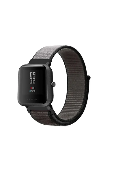 KRETON KRETON Amazfit BİP-BİPU-BİPS-BİP LİTE-BİPUPRO-BİP3 Uyumlu Spor Kumaş Desenli Cırt Cırtlı Kordon Kayış - Resim 11