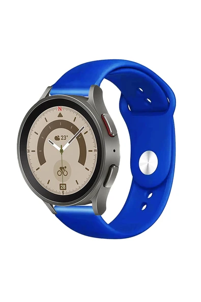 KRETON KRETON Samsung Galaxy Watch 4 40 mm / 44 mm Uyumlu Kordon Yumuşak Dokulu Silikon Kayış - Resim 4