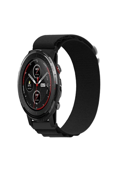 KRETON KRETON Amazfit 3 Stratos Uyumlu Kordon Alpine Loop Döngü Spor Kayış - Resim 4