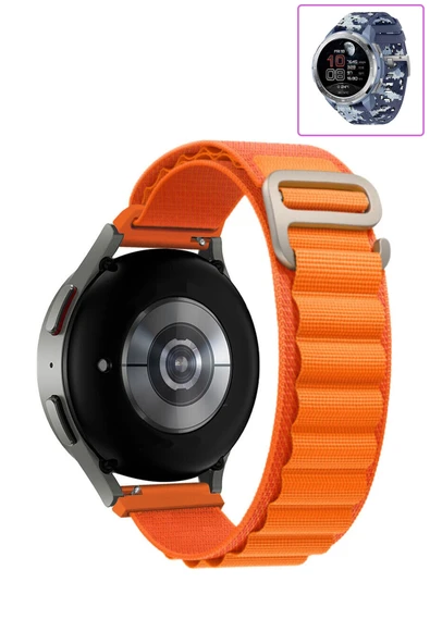 KRETON KRETON Honor Watch GS Pro Uyumlu Kordon Alpine Loop Döngü Spor Kayış - Resim 12