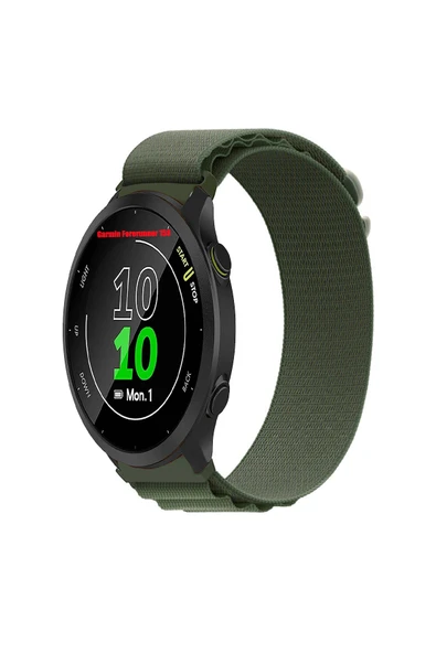 KRETON KRETON Garmin Forerunner 158  Uyumlu Kordon Alpine Loop Döngü Spor Kayış - Resim 5