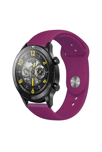 KRETON KRETON Realme Watch S Ve S Pro Ile Uyumlu Yumuşak Dokulu Silikon Kordon Kayış - Resim 4