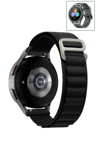 KRETON KRETON Huawei Watch Gt3 SE Uyumlu Kordon Alpine Loop Döngü Spor Kayış - Resim 8