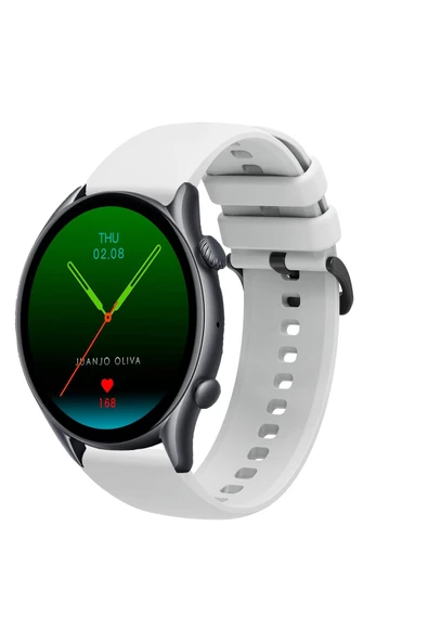 KRETON KRETON Amazfit GTR3-GTR3 PRO Uyumlu Kordon Yumuşak Dokulu Soft Renk Tokalı Silikon Kayış - Resim 7