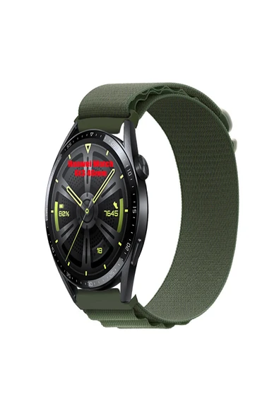 KRETON KRETON Huawei Watch Gt3 46mm Uyumlu Kordon Alpine Loop Döngü Spor Kayış - Resim 8