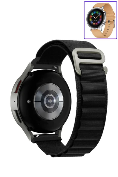 KRETON KRETON Huawei Watch Gt2 42mm Uyumlu Kordon Alpine Loop Döngü Spor Kayış - Resim 2