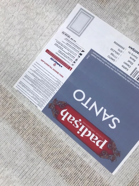 Padişah Halı Santo 77771 070 Serisi Akrilik Salon Oturma Yatak Odası Halısı - Resim 8