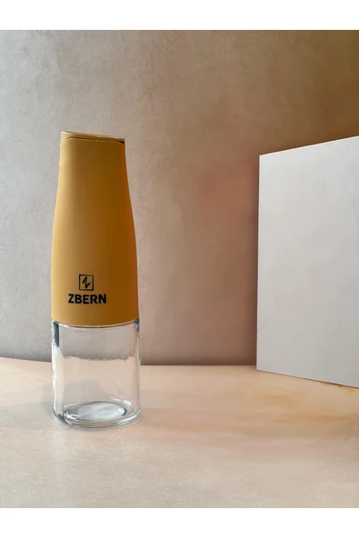 Royal Gross 500 ml Sarı Cam Yağdanlık – Sızdırmaz Kapaklı Şık Yağ ve Sirke Şişesi - Resim 6