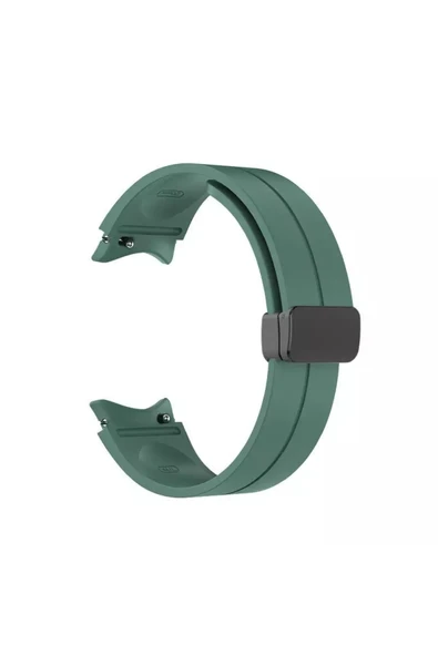 KRETON KRETON Samsung Galaxy Watch 6 40mm / 44mm Uyumlu Magnetic Klipsli Premium Kordon Kayış - Resim 5