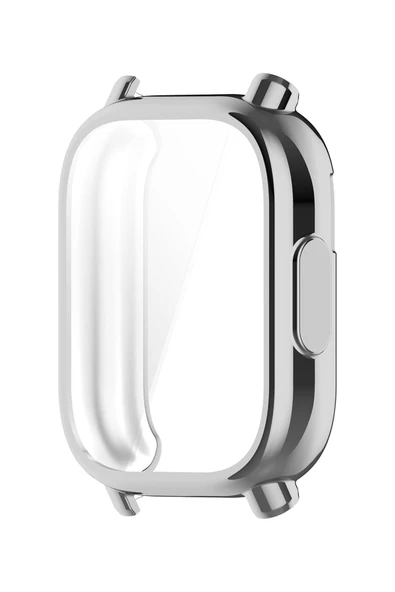 KRETON KRETON Redmi Watch 5 Lite ile Uyumlu Kasa Ve Ekran Koruyucu 360 Tam Koruma Silikon Kılıf - Resim 4