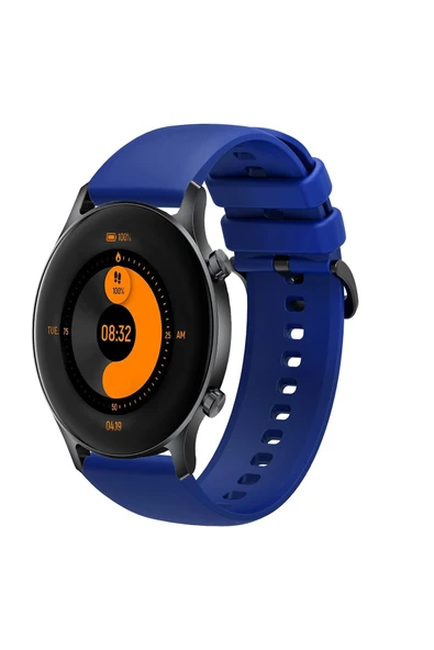 KRETON KRETON Haylou RS3 LS04 Uyumlu Kordon Yumuşak Dokulu Soft Renk Tokalı Silikon Kayış - Resim 9