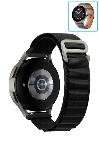 KRETON KRETON Huawei Watch Gt3 Pro 46mm Uyumlu Kordon Alpine Loop Döngü Spor Kayış - Resim 12